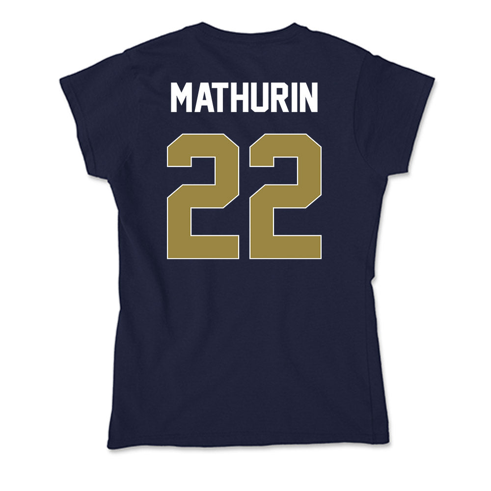 Georgia Southern - NCAA Football : Jarvis Mathurin - Soft Style Women’s T-Shirt-1