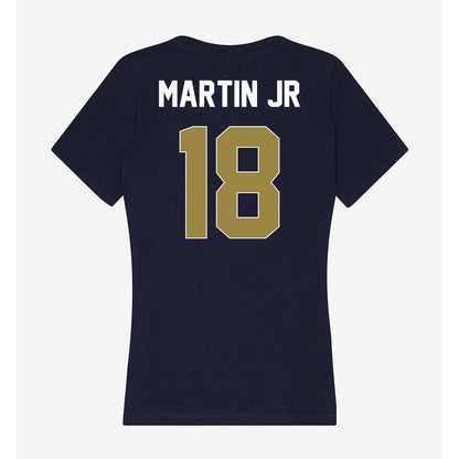 Georgia Southern - NCAA Baseball : Jevarra Martin Jr - Women's V-Neck T-Shirt-1