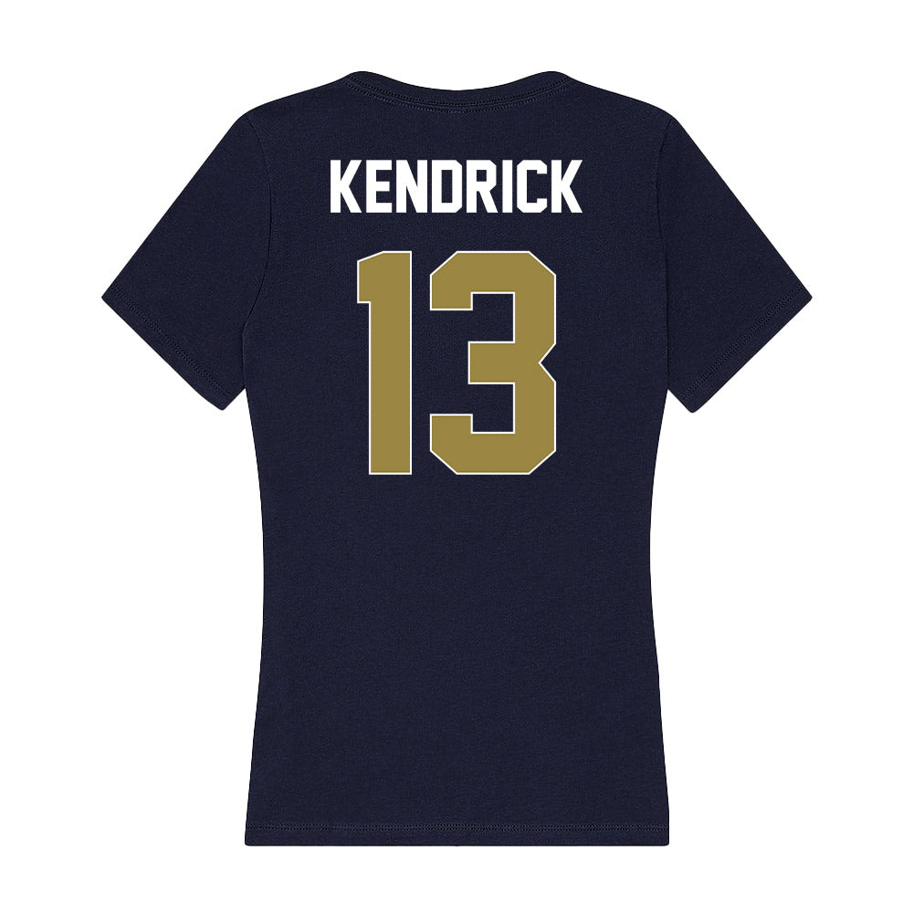 Georgia Southern - NCAA Softball : Morgan Kendrick - Women's V-Neck T-Shirt-1