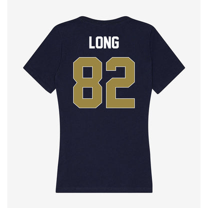 Georgia Southern - NCAA Football : Jackson Long - Women's V-Neck T-Shirt-1