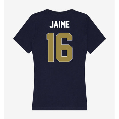 Georgia Southern - NCAA Baseball : Jonathan Jaime - Women's V-Neck T-Shirt-1