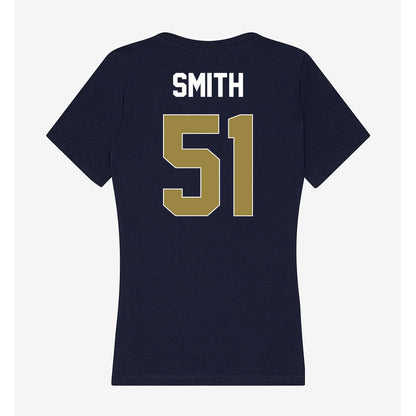 Georgia Southern - NCAA Baseball : Gaven Smith - Women's V-Neck T-Shirt-1