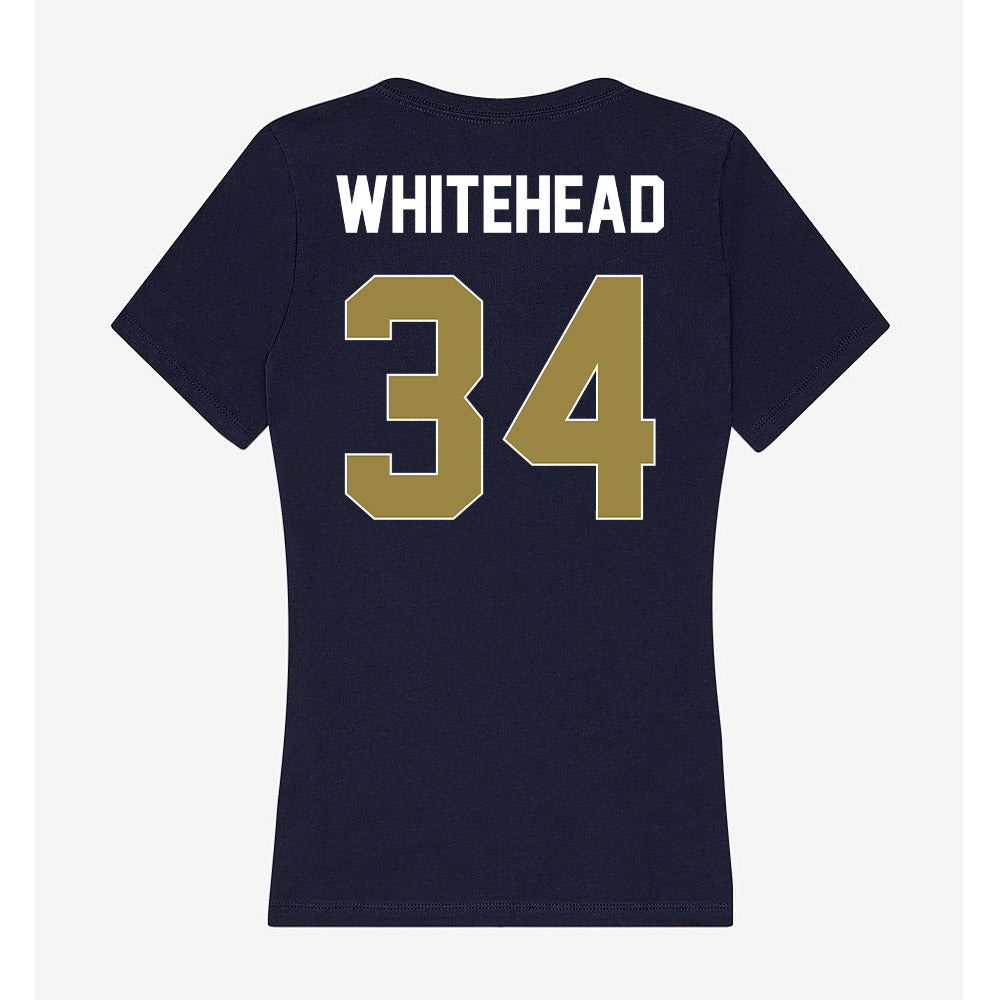Georgia Southern - NCAA Football : Jamari Whitehead - Women's V-Neck T-Shirt-1
