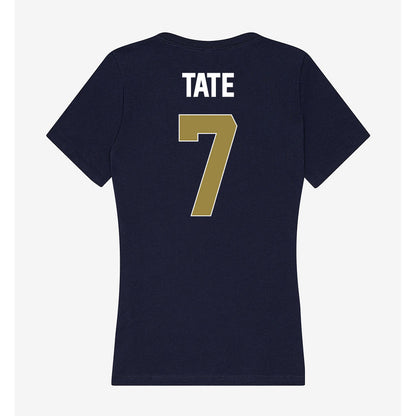 Georgia Southern - NCAA Baseball : Josh Tate - Women's V-Neck T-Shirt-1