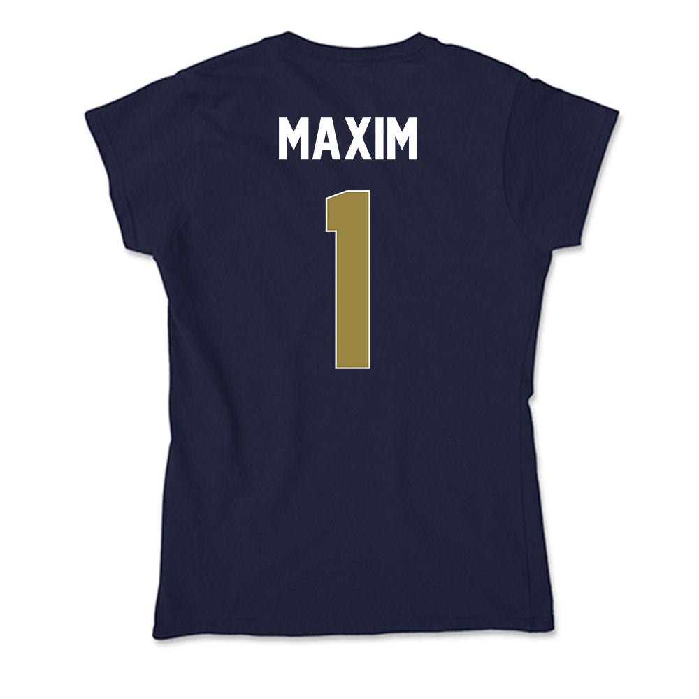 Georgia Southern - NCAA Men's Soccer : Luca Maxim - Soft Style Women’s T-Shirt-1