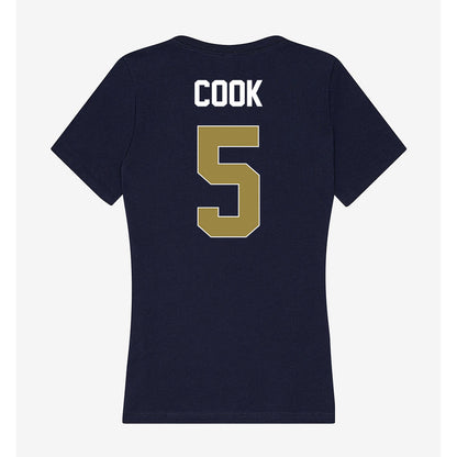 Georgia Southern - NCAA Women's Soccer : Kaitlin Cook - Women's V-Neck T-Shirt-1
