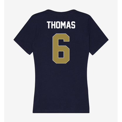 Georgia Southern - NCAA Women's Volleyball : Grace Thomas - Women's V-Neck T-Shirt-1