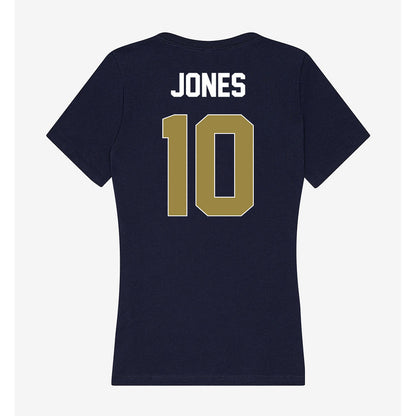 Georgia Southern - NCAA Women's Basketball : Jamiria Jones - Women's V-Neck T-Shirt-1