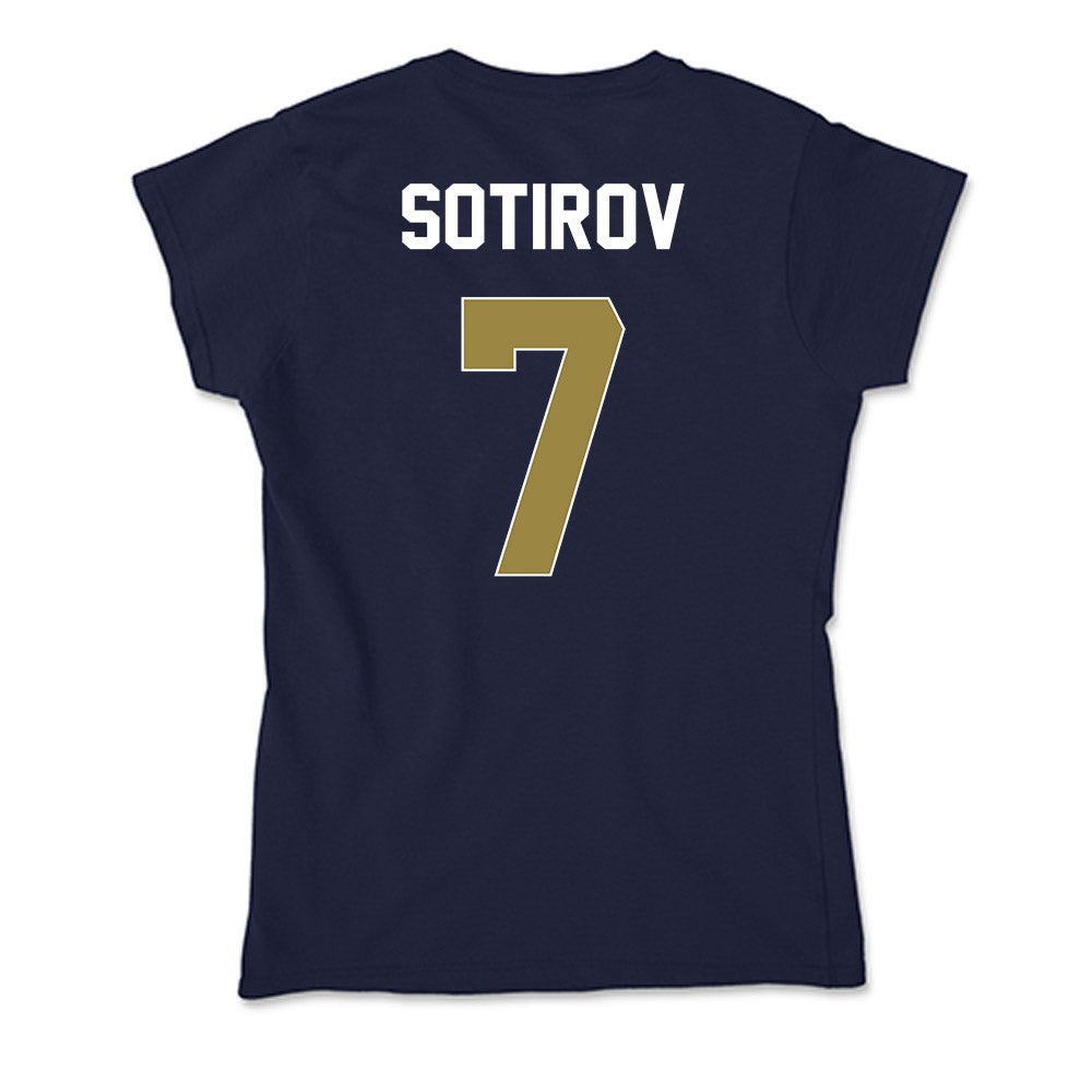 Georgia Southern - NCAA Men's Basketball : Tsvet Sotirov - Soft Style Women’s T-Shirt-1
