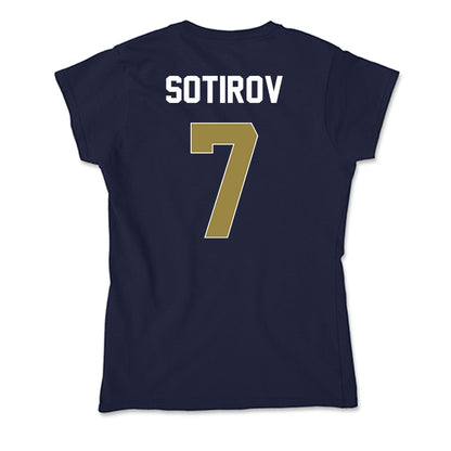 Georgia Southern - NCAA Men's Basketball : Tsvet Sotirov - Soft Style Women’s T-Shirt-1