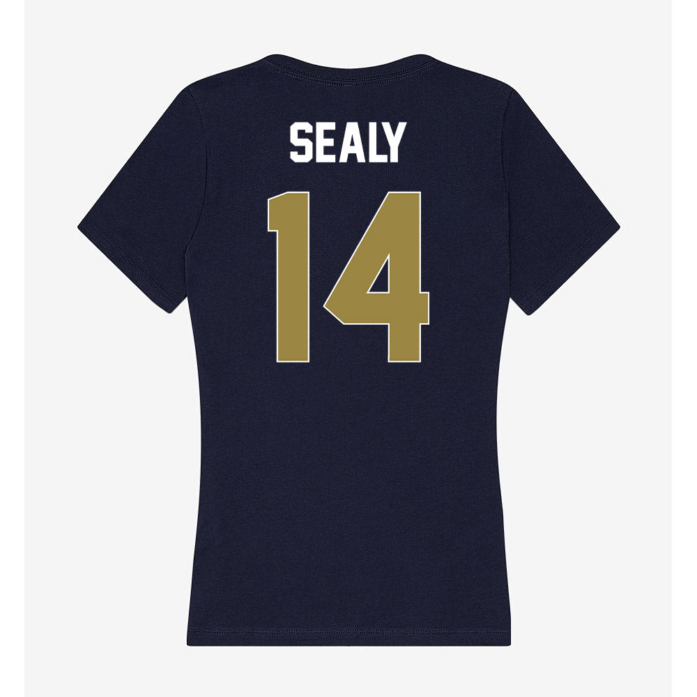 Georgia Southern - NCAA Women's Soccer : Abby Sealy - Women's V-Neck T-Shirt-1