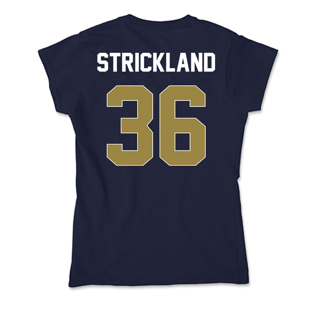 Georgia Southern - NCAA Baseball : Daegan Strickland - Soft Style Women’s T-Shirt-1