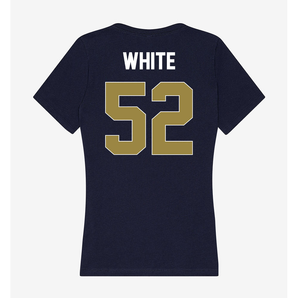 Georgia Southern - NCAA Baseball : Jayden White - Women's V-Neck T-Shirt-1