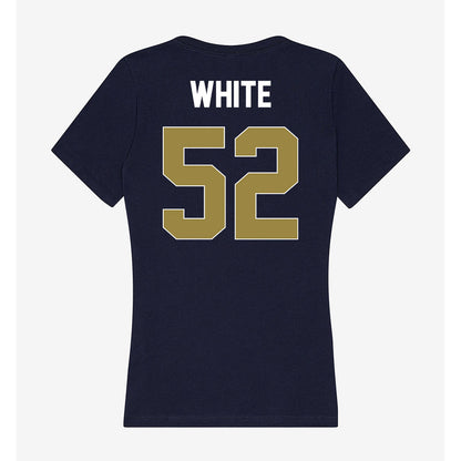 Georgia Southern - NCAA Baseball : Jayden White - Women's V-Neck T-Shirt-1