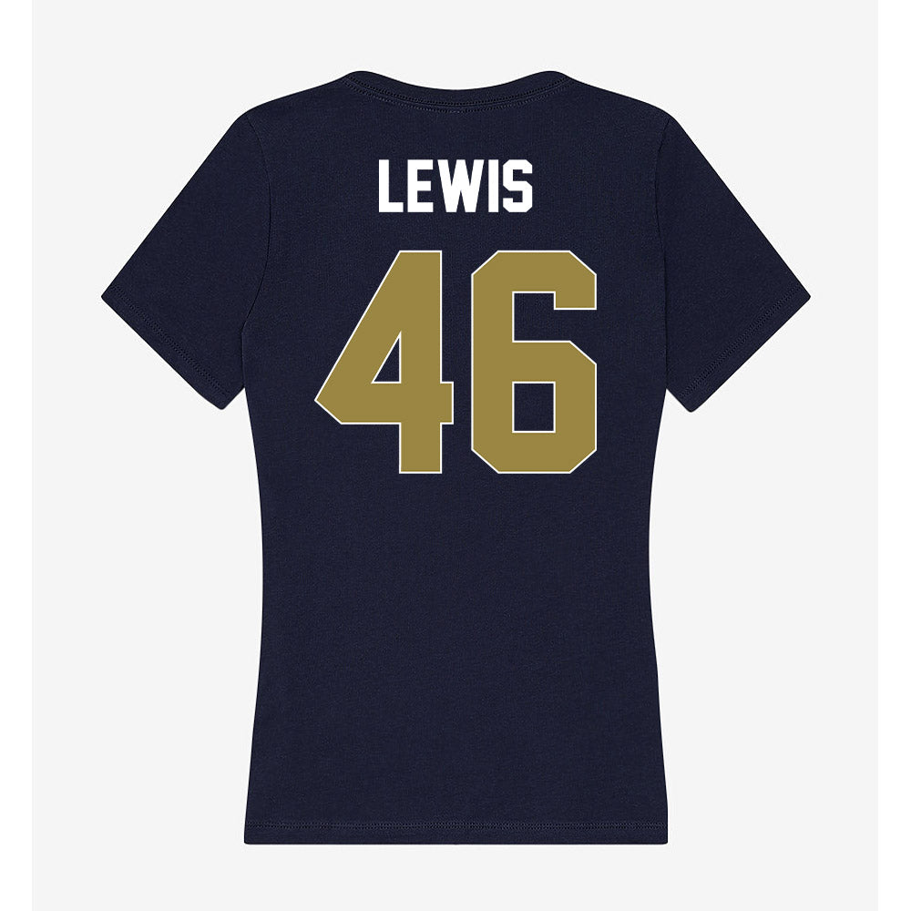 Georgia Southern - NCAA Baseball : Jax Lewis - Women's V-Neck T-Shirt-1