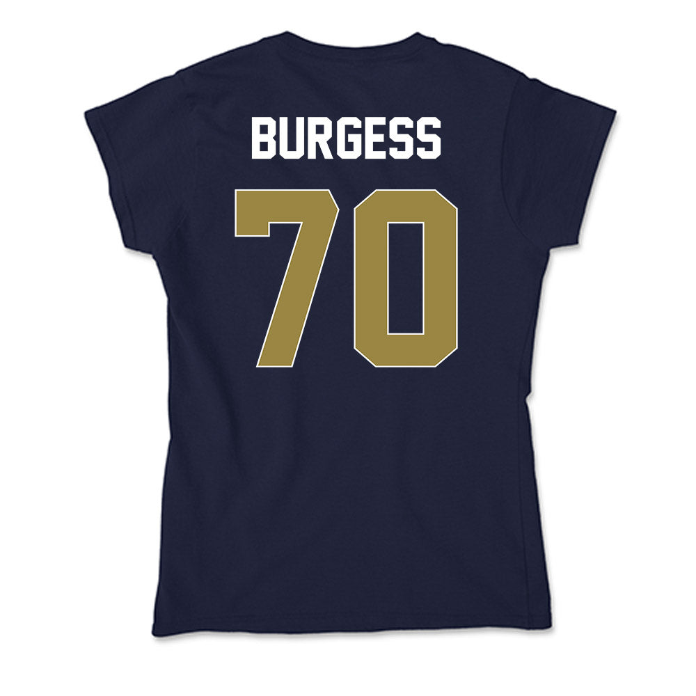 Georgia Southern - NCAA Football : Jalen Burgess - Soft Style Women’s T-Shirt-1