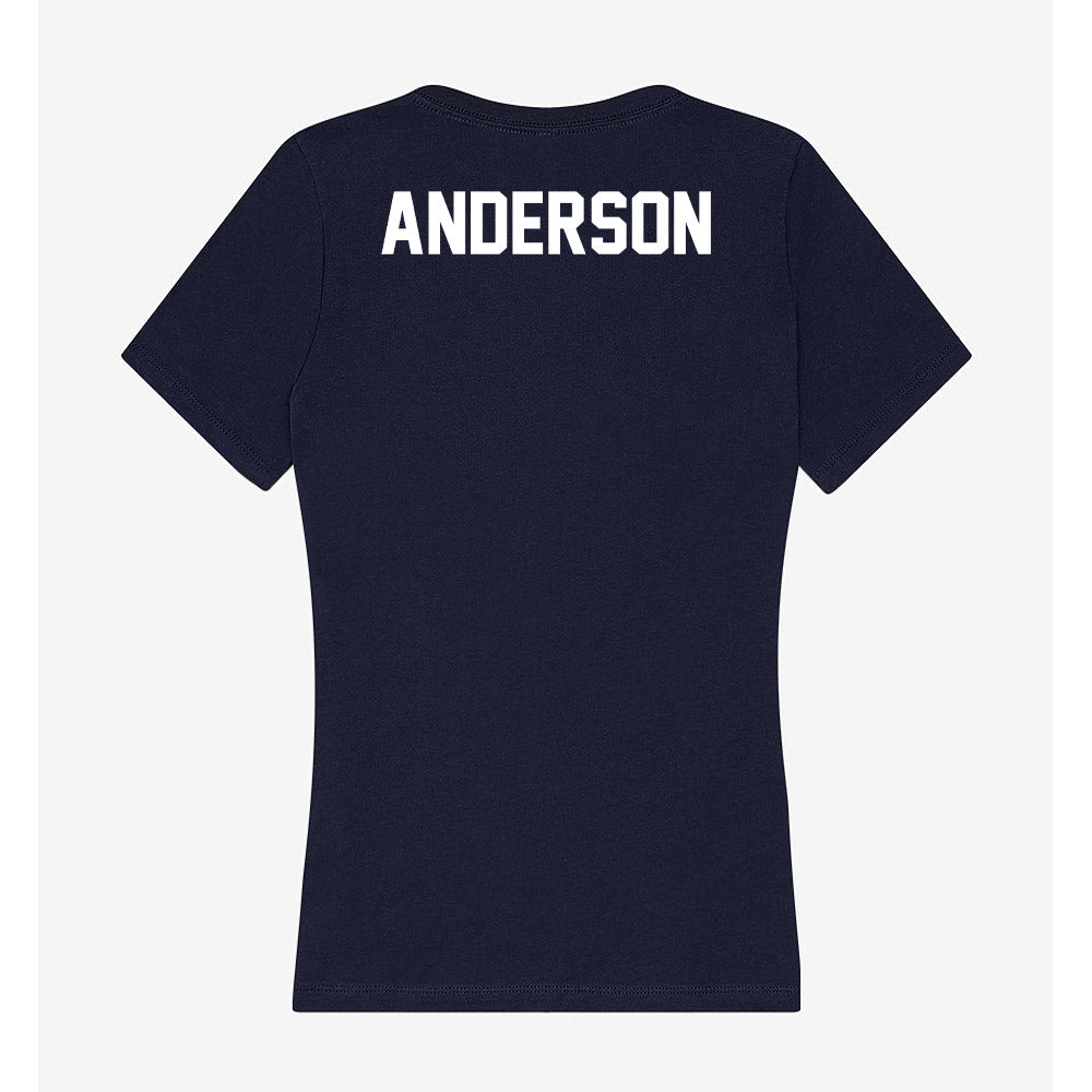 Georgia Southern - NCAA Women's Cross Country : Meg Anderson - Women's V-Neck T-Shirt-1