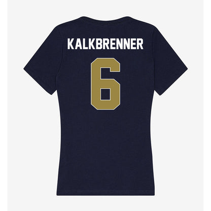 Georgia Southern - NCAA Baseball : Craig Kalkbrenner - Women's V-Neck T-Shirt-1