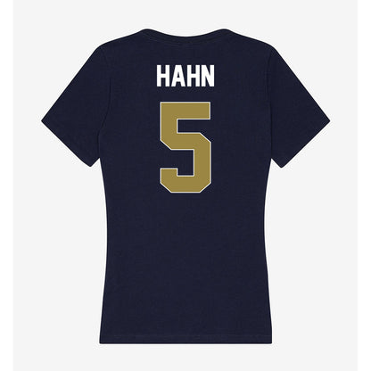 Georgia Southern - NCAA Men's Basketball : Jacqueline Hahn - Women's V-Neck T-Shirt-1
