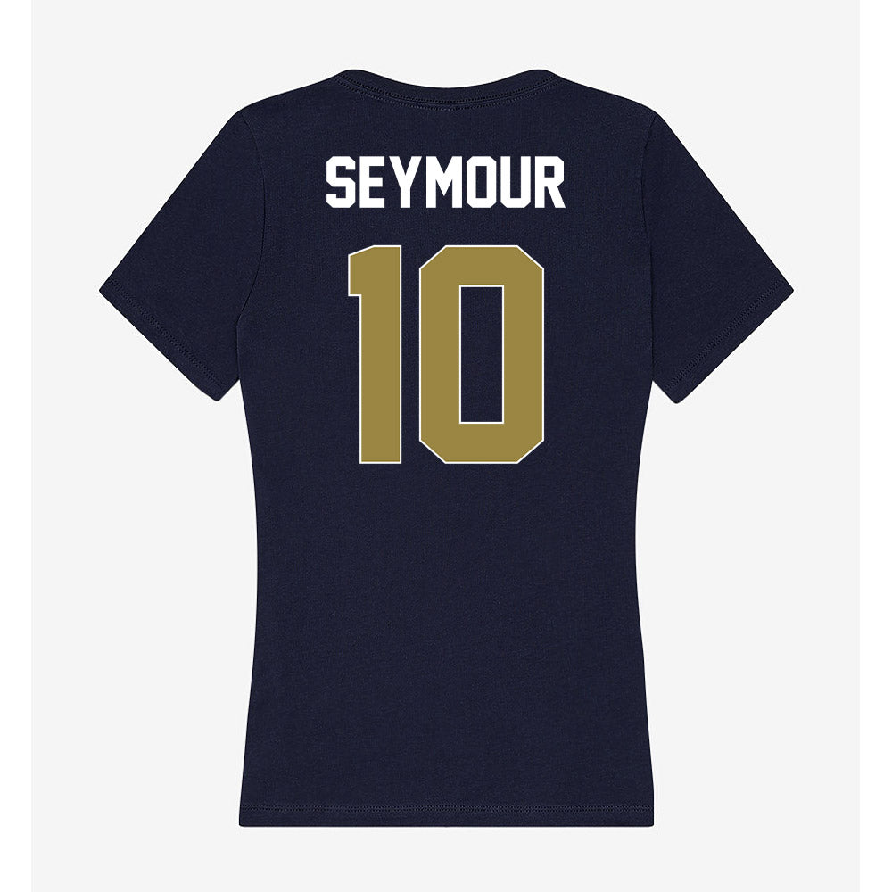 Georgia Southern - NCAA Women's Volleyball : Lydia Seymour - Women's V-Neck T-Shirt-1