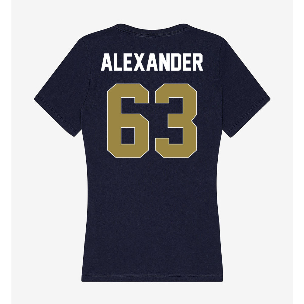 Georgia Southern - NCAA Football : Colin Alexander - Women's V-Neck T-Shirt-1