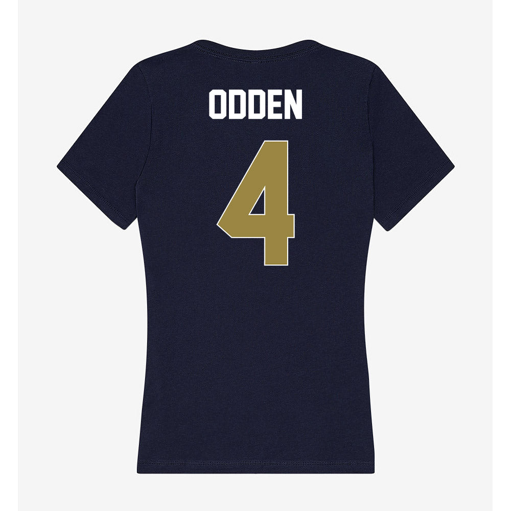 Georgia Southern - NCAA Baseball : Luke Odden - Women's V-Neck T-Shirt-1