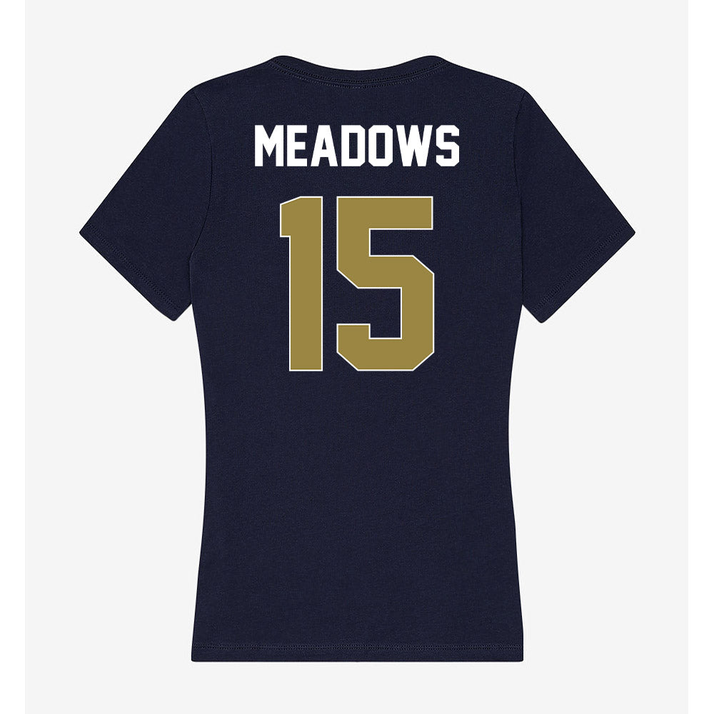 Georgia Southern - NCAA Baseball : Jake Meadows - Women's V-Neck T-Shirt-1
