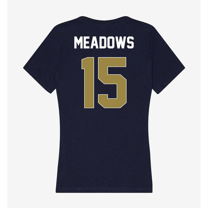 Georgia Southern - NCAA Baseball : Jake Meadows - Women's V-Neck T-Shirt-1