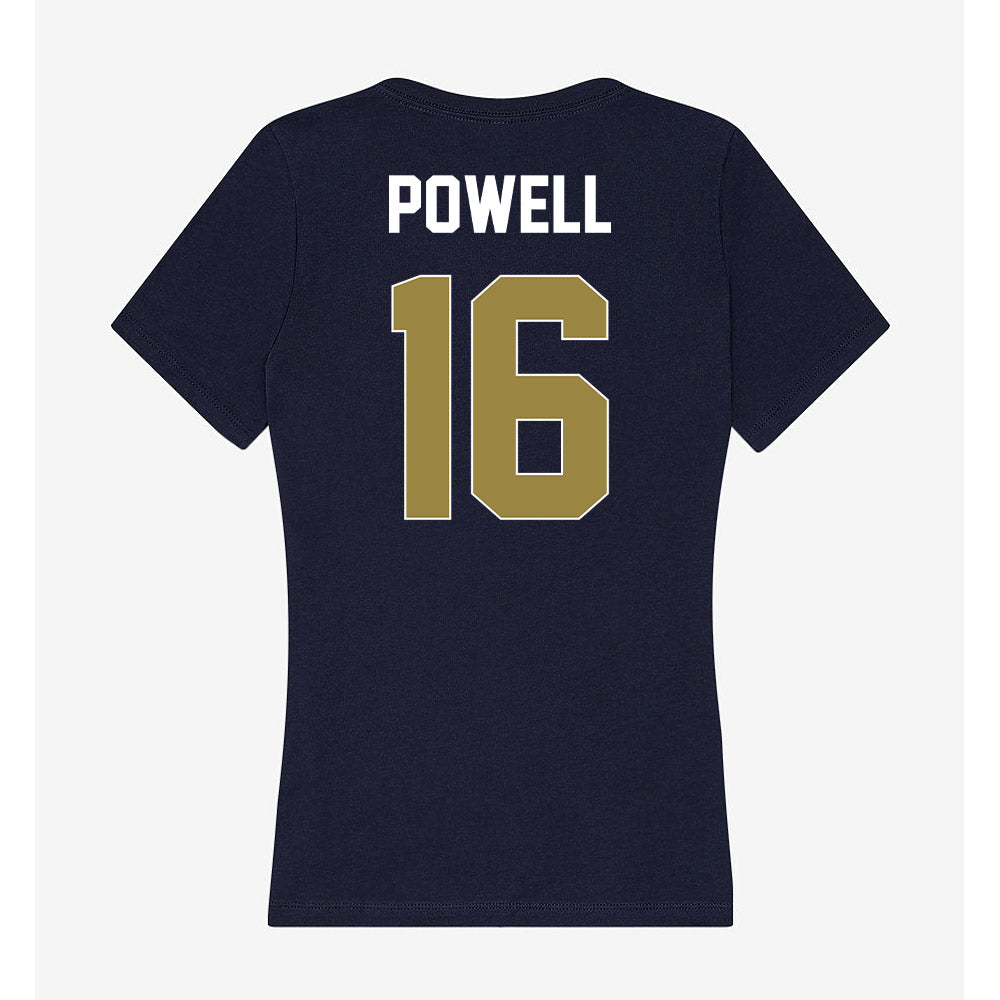 Georgia Southern - NCAA Women's Volleyball : Anna Powell - Women's V-Neck T-Shirt-1