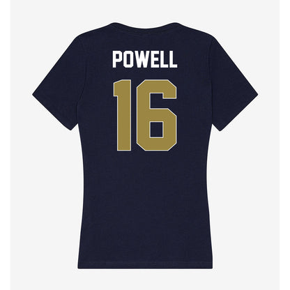 Georgia Southern - NCAA Women's Volleyball : Anna Powell - Women's V-Neck T-Shirt-1