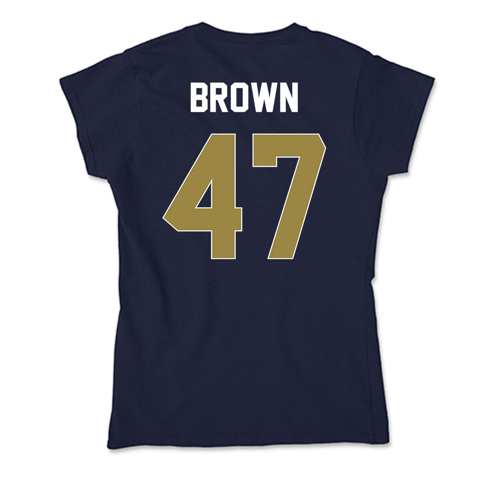 Georgia Southern - NCAA Football : Xavier Brown - Soft Style Women’s T-Shirt-1