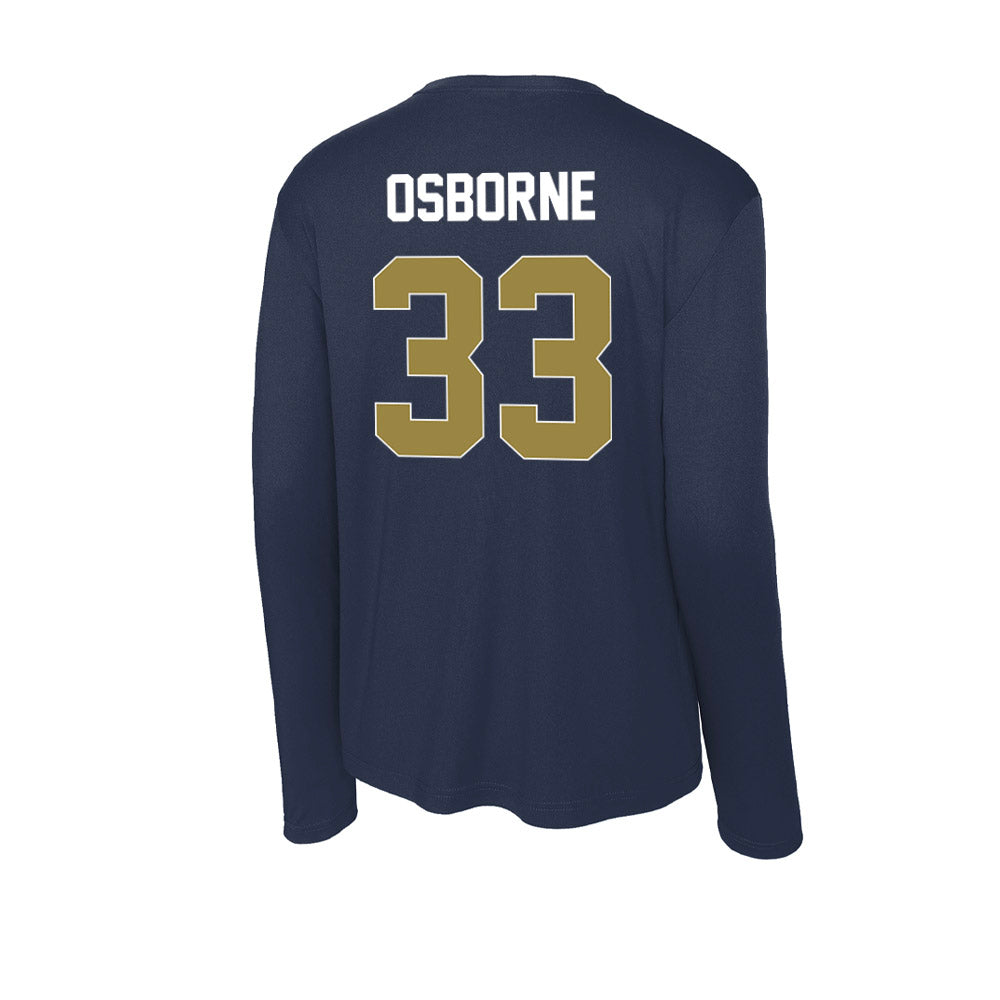 Georgia Southern - NCAA Baseball : Sawyer Osborne - Activewear Long Sleeve T-Shirt-1