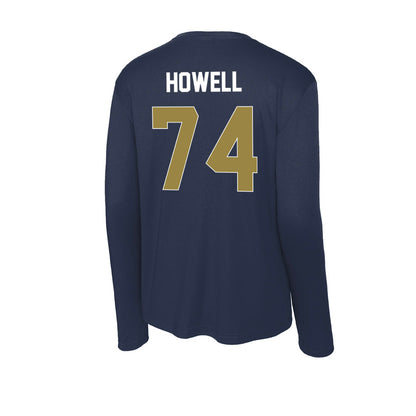 Georgia Southern - NCAA Football : Grady Howell - Activewear Long Sleeve T-Shirt-1