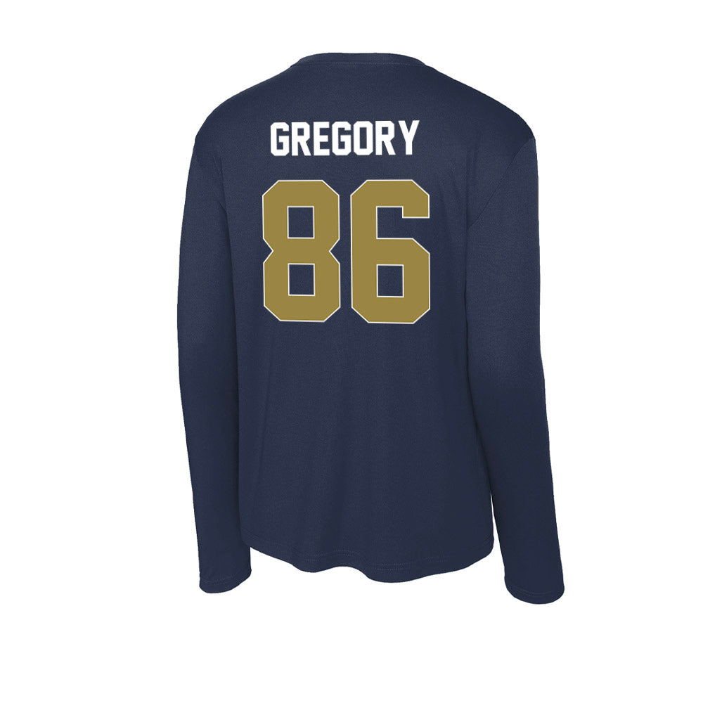 Georgia Southern - NCAA Football : Henry Gregory - Activewear Long Sleeve T-Shirt-1