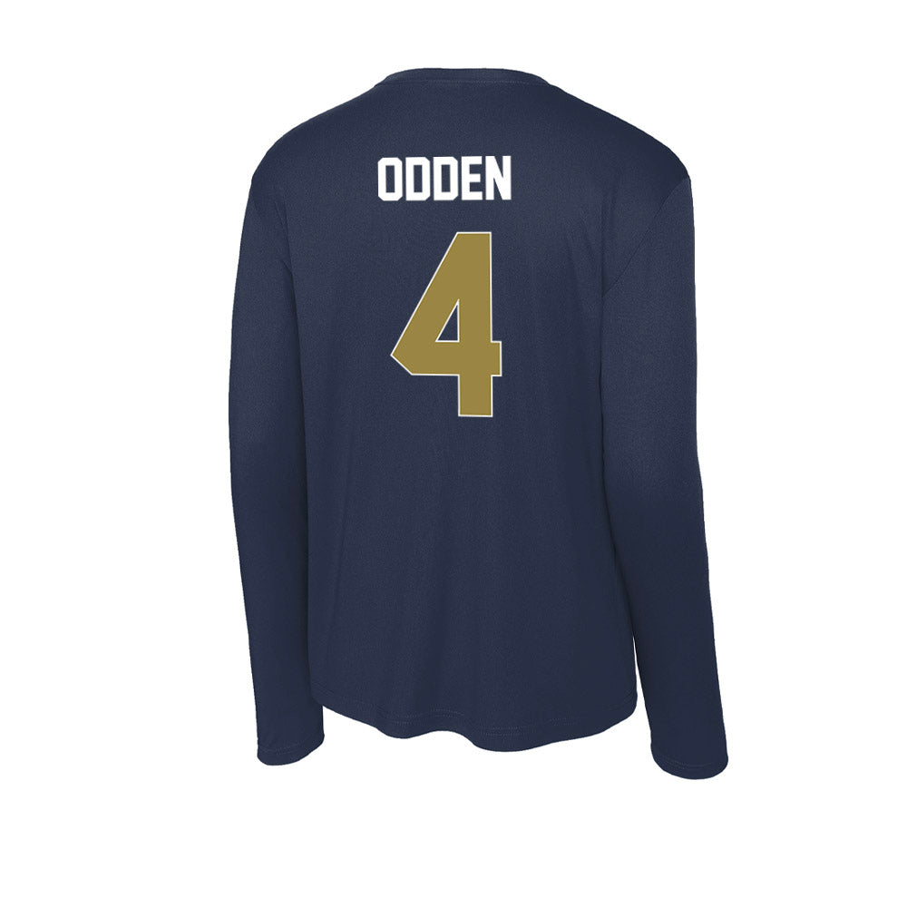 Georgia Southern - NCAA Baseball : Luke Odden - Activewear Long Sleeve T-Shirt-1