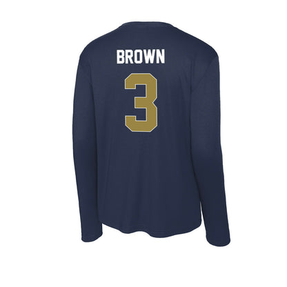 Georgia Southern - NCAA Women's Basketball : Nevaeh Brown - Activewear Long Sleeve T-Shirt-1