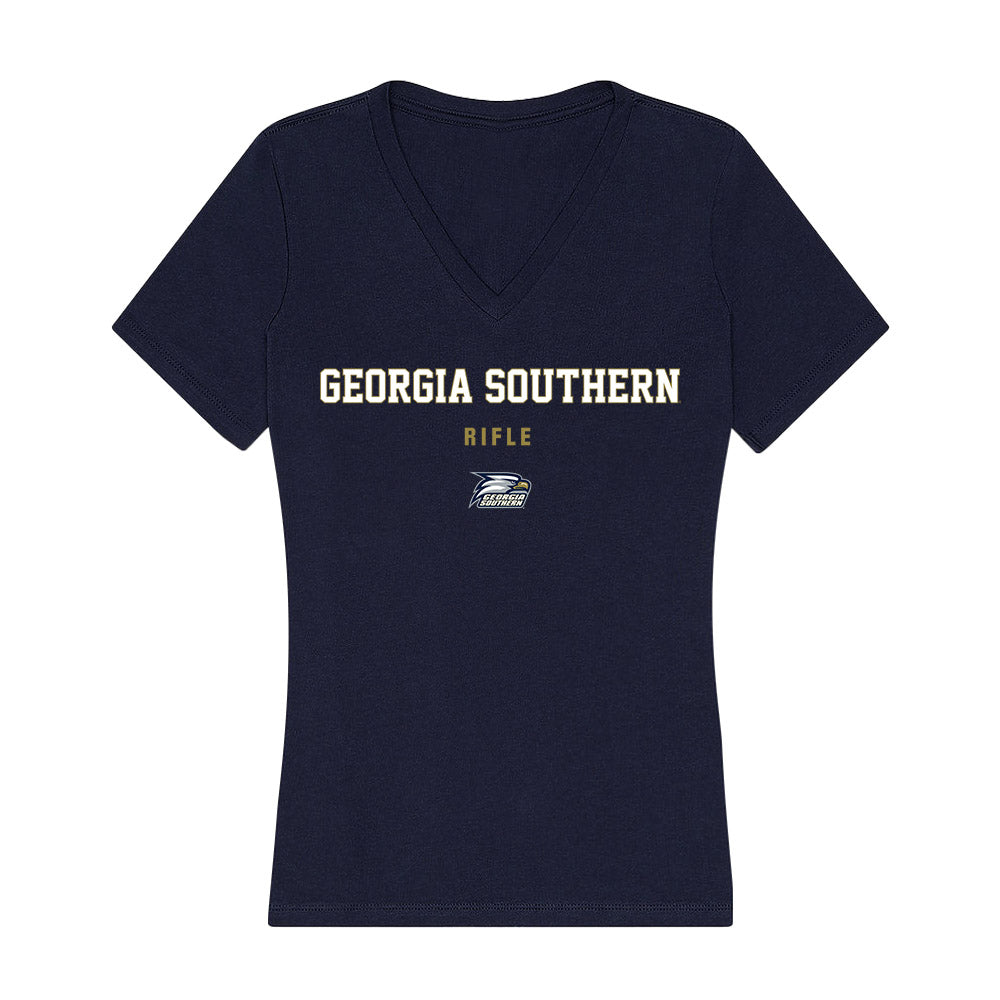 Georgia Southern - NCAA Rifle : Hailey Singleton - Women's V-Neck T-Shirt-0