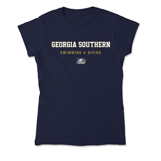 Georgia Southern - NCAA Women's Swimming & Diving : Sarah Luskus - Soft Style Women’s T-Shirt-0
