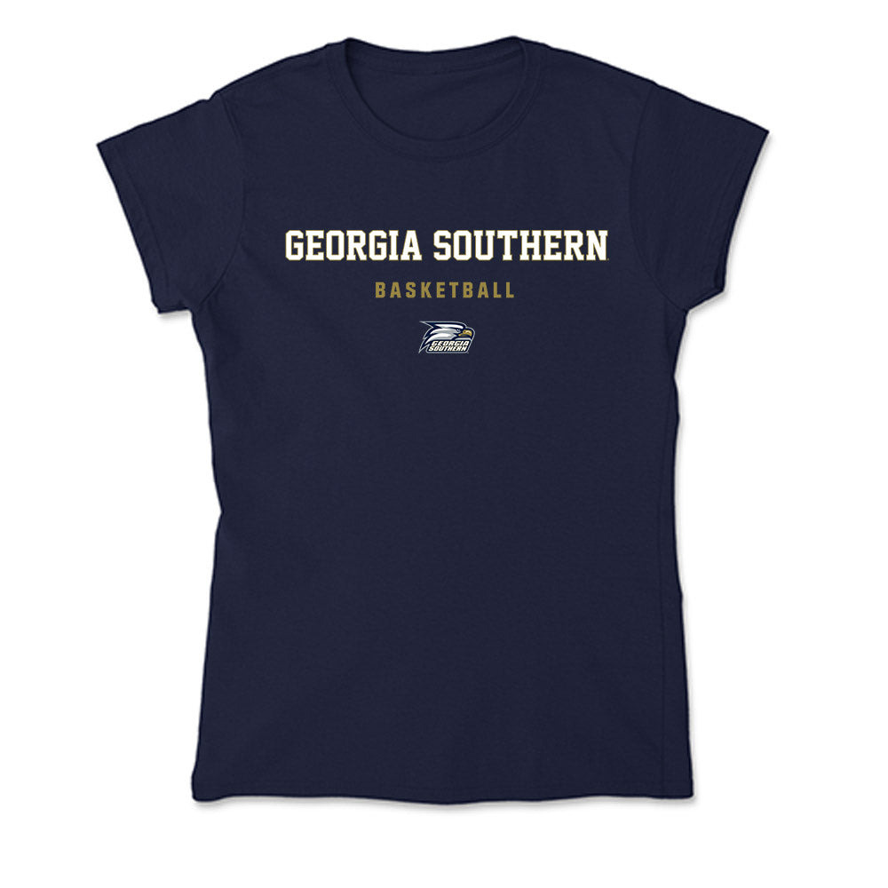 Georgia Southern - NCAA Men's Basketball : Eltramon Smith - Soft Style Women’s T-Shirt-0