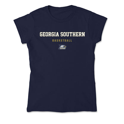 Georgia Southern - NCAA Men's Basketball : Eltramon Smith - Soft Style Women’s T-Shirt-0