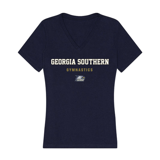 Georgia Southern - NCAA Women's Gymnastics : Rachel Williams - Women's V-Neck T-Shirt-0