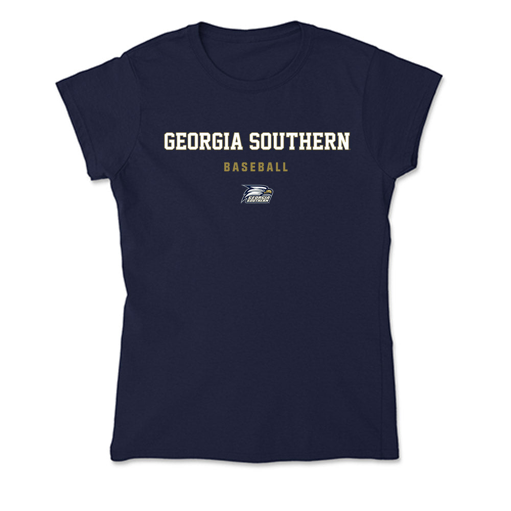 Georgia Southern - NCAA Baseball : Nate Russell - Soft Style Women’s T-Shirt-0