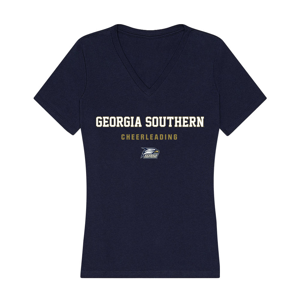  - NCAA Cheerleading : Marissa Taylor - Women's V-Neck T-Shirt-0