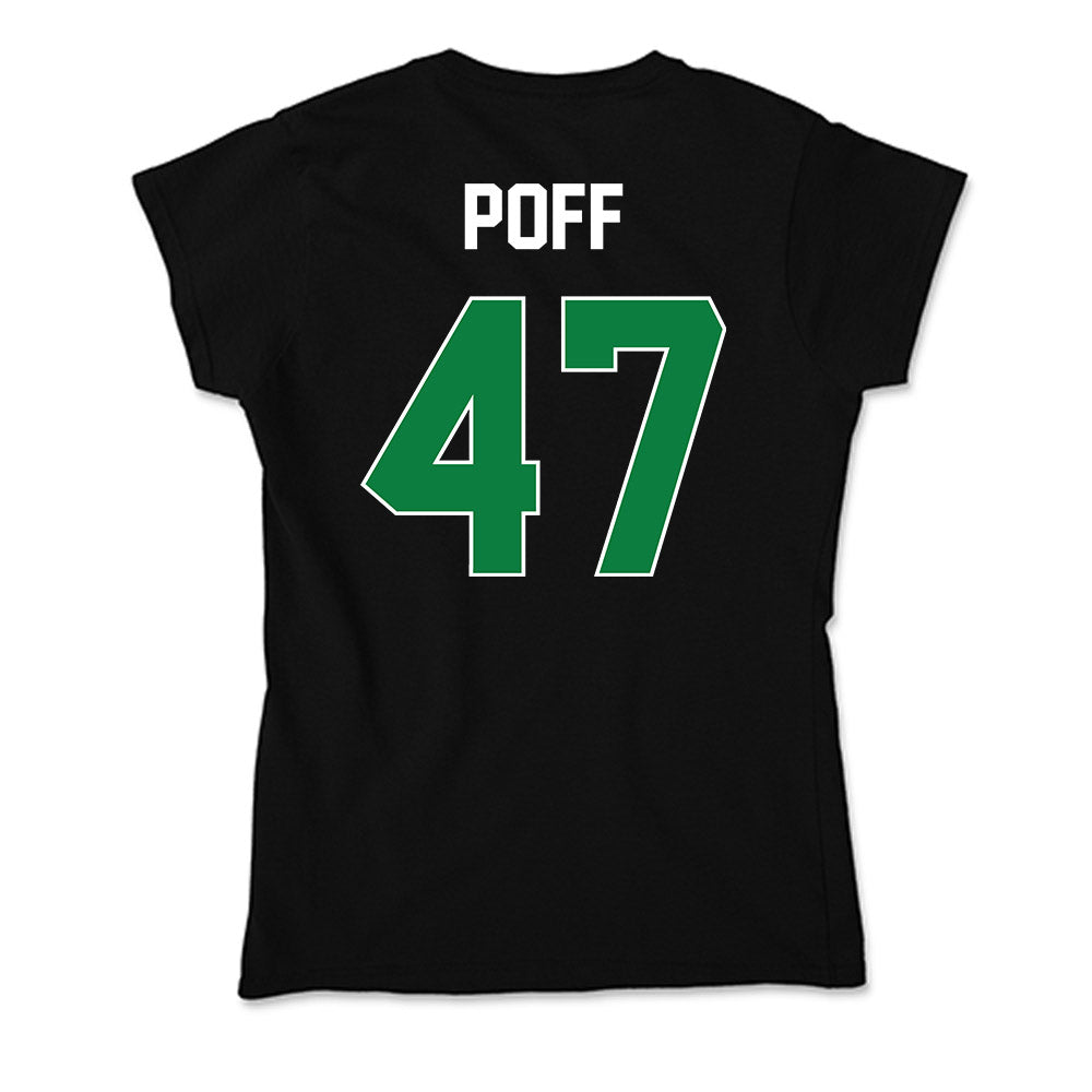 North Texas - NCAA Football : Jacob Poff - Soft Style Women’s T-Shirt-1