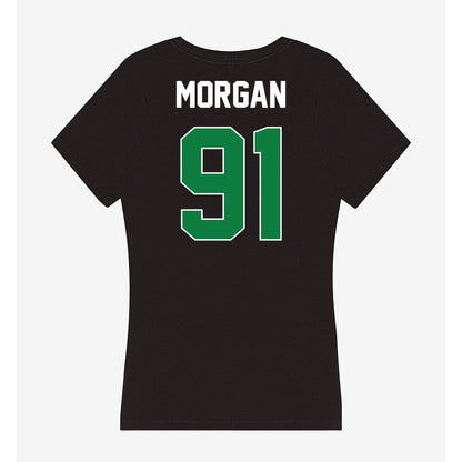 North Texas - NCAA Football : Demetrie Morgan - Women's V-Neck T-Shirt-1