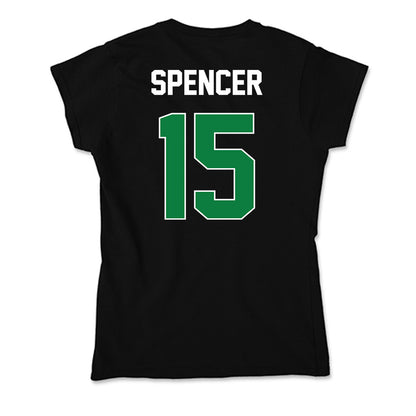 North Texas - NCAA Women's Basketball : Cherie Spencer - Soft Style Women’s T-Shirt-1