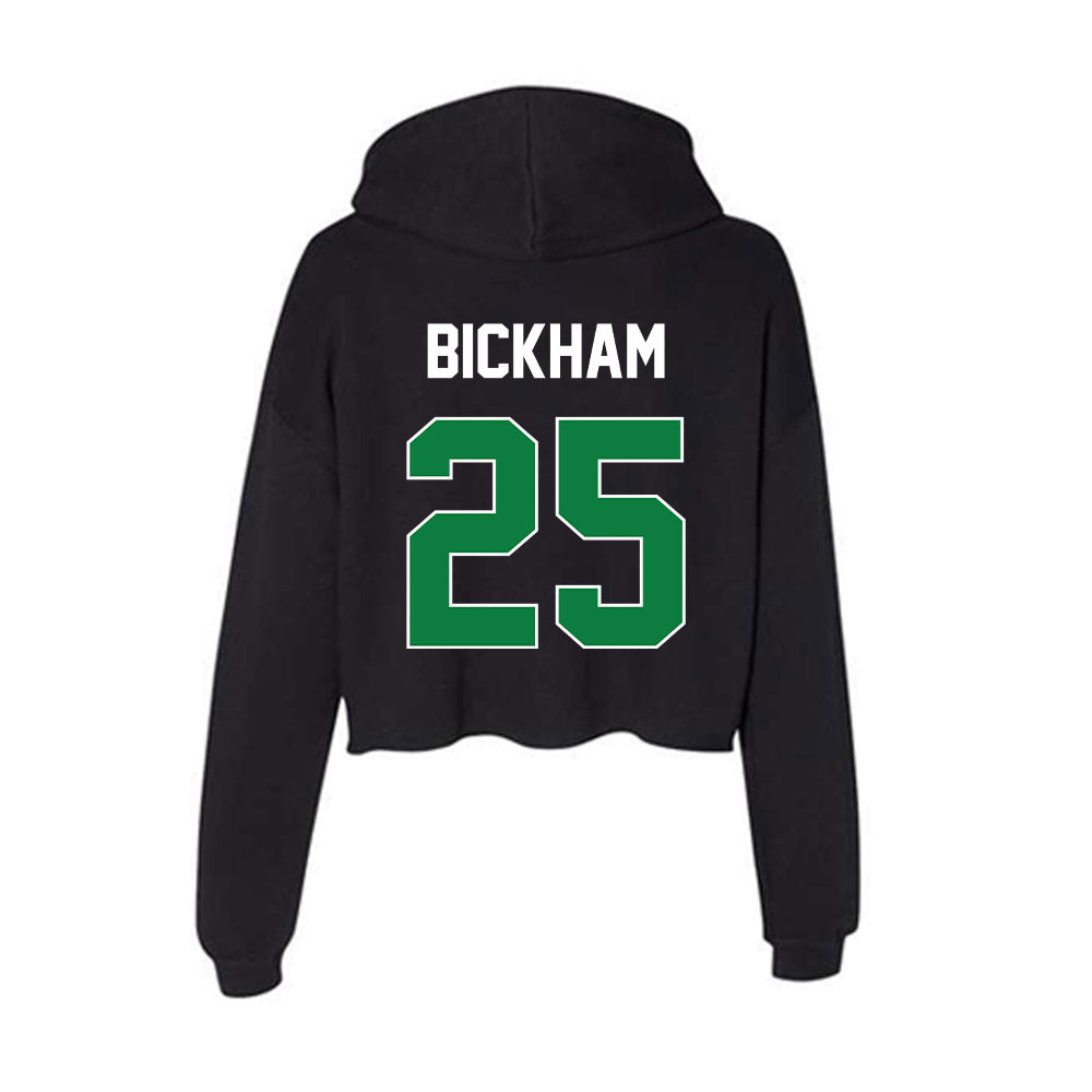 North Texas - NCAA Football : Ja'Bree Bickham - Women's Crop Fleece Hoodie-1