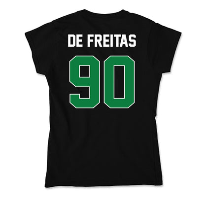 North Texas - NCAA Football : Dominic De Freitas - Soft Style Women’s T-Shirt-1
