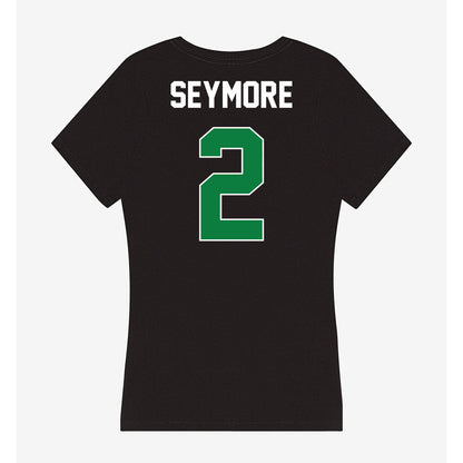 North Texas - NCAA Football : Taye Seymore - Women's V-Neck T-Shirt-1