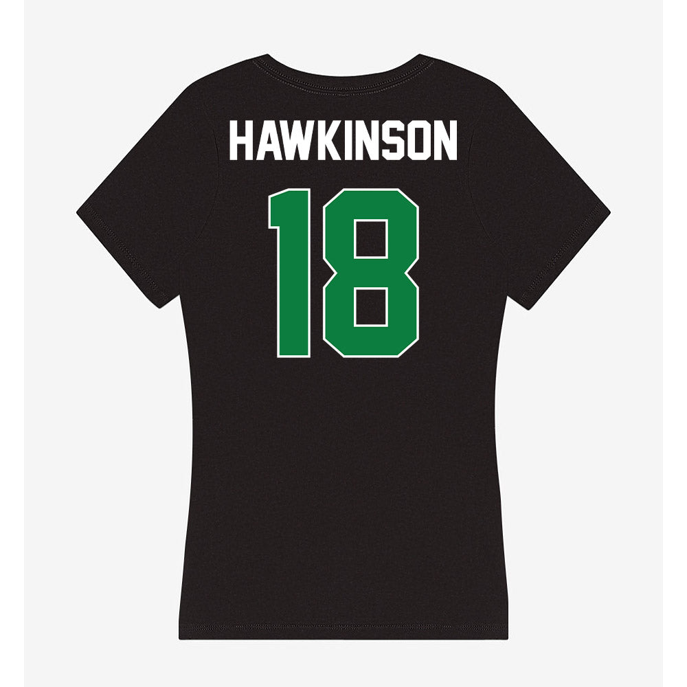 North Texas - NCAA Women's Volleyball : Paige Hawkinson - Women's V-Neck T-Shirt-1